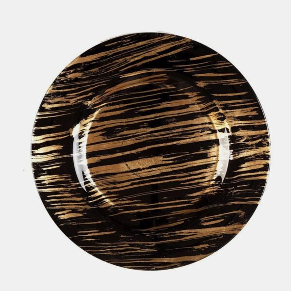 Wholesale glass charger plate PZ-038 product photo